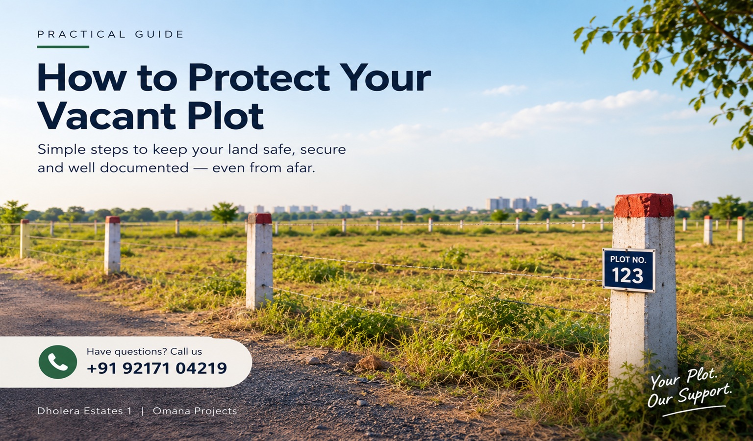 Vacant plot in kasindra
